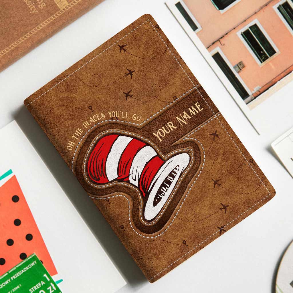 Oh The Places You'll Go - Personalized Teacher Passport Holder