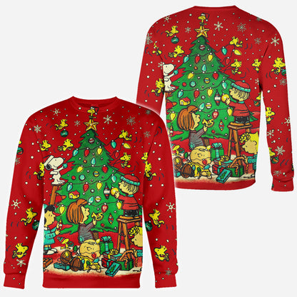 Christmas Tree All Over Shirt 0823