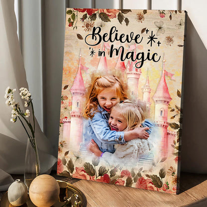 Believe In Magic - Personalized Mouse Canvas And Poster