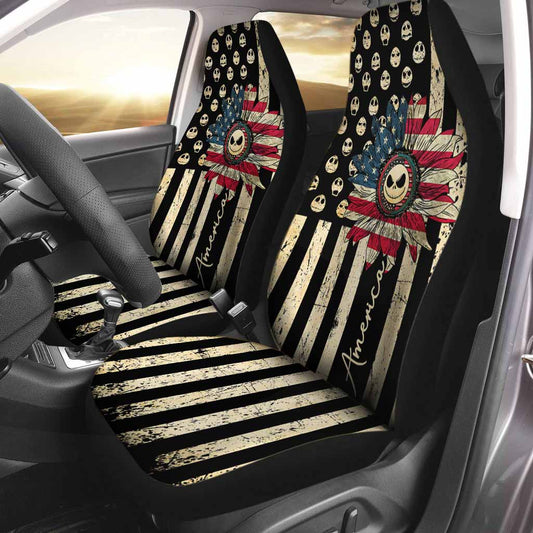Happy The 4th Of July - Independence Day Nightmare Seat Covers