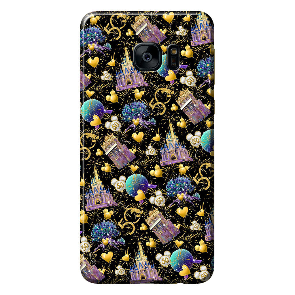 50th Anniversary Magic Kingdom - Mouse Phone Case