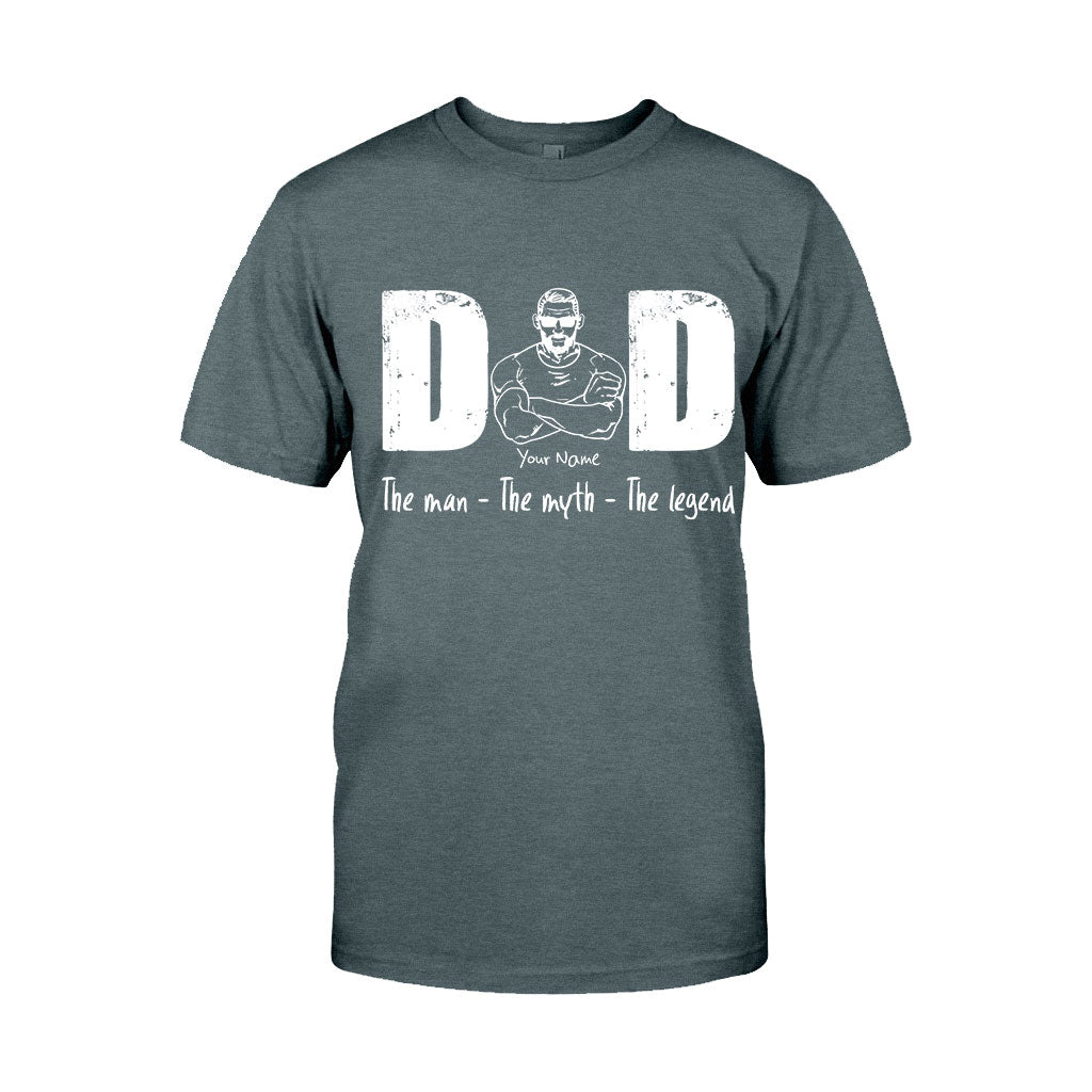 The Man The Myth The Legend - Personalized Father T-shirt and Hoodie