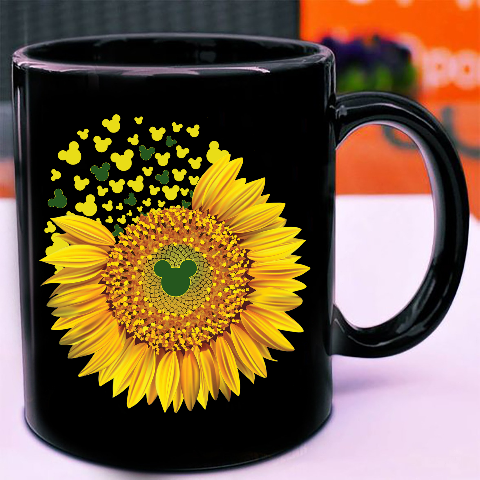 Sunflower Mouse Mug
