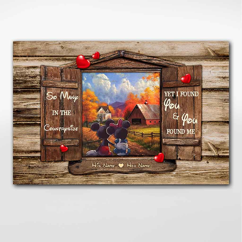 God Blessed The Broken Road - Personalized Mouse Poster