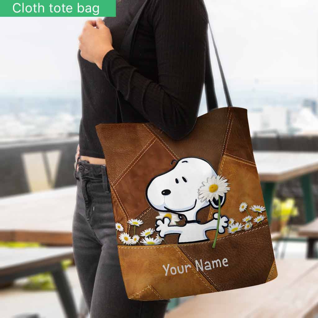 Cute Daisy - Personalized Tote Bag