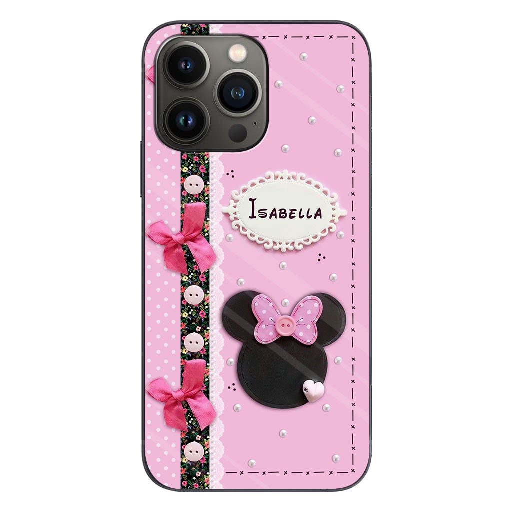 Sweet Mouse Ears - Personalized Mouse Phone Case
