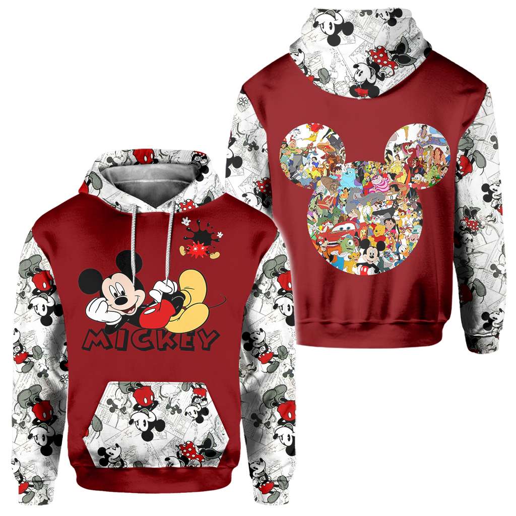 Colorful Mouse Mouse All Over Shirts