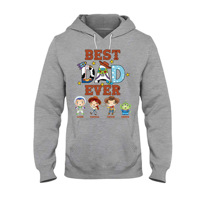 Best Dad Ever - Personalized Mouse T-shirt and Hoodie