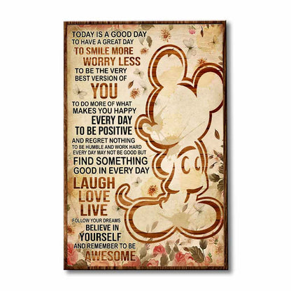 Today Is A Good Day - Mouse Poster