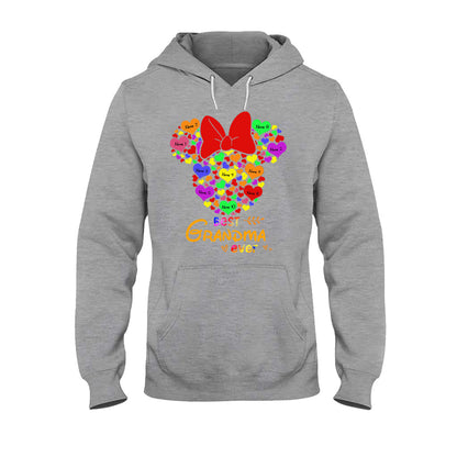 Best Grandma Ever - Personalized Mother's Day Mouse T-shirt and Hoodie