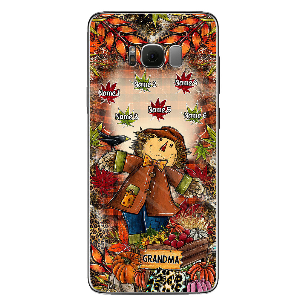 Grandma - Personalized Fall Grandma Phone Case