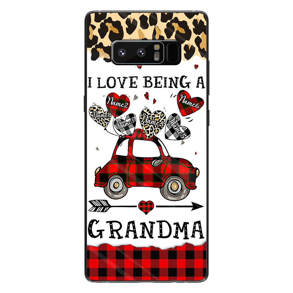 I Love Being A Grandma - Personalized Mother's Day Grandma Phone Case