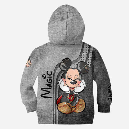 Cute Mouse Ears - Personalized Hoodie and Leggings