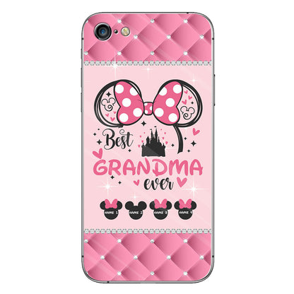 Best Grandma Ever Mouse Ears - Personalized Mouse Phone Case