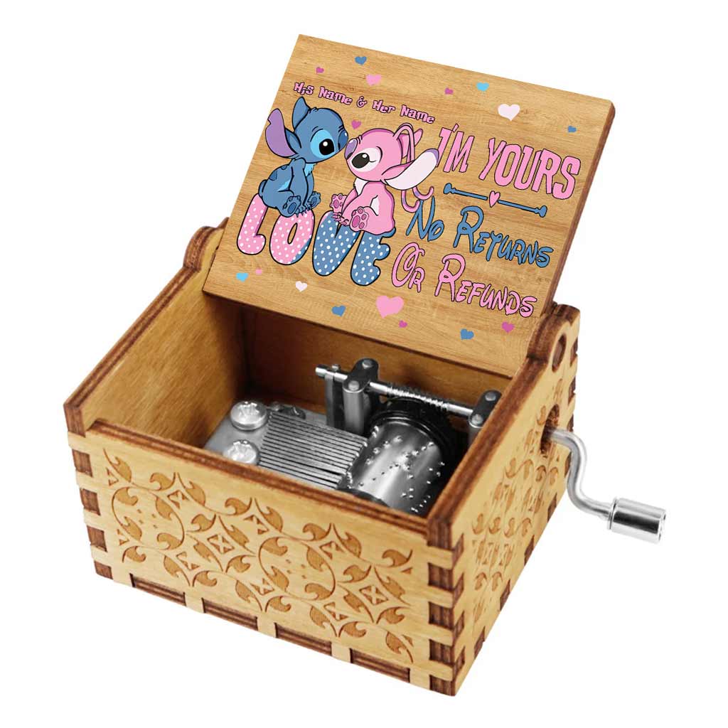 I'm Yours - Personalized Ohana Hand Crank Music Box