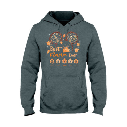 Best Nana Ever - Personalized Mouse T-shirt and Hoodie