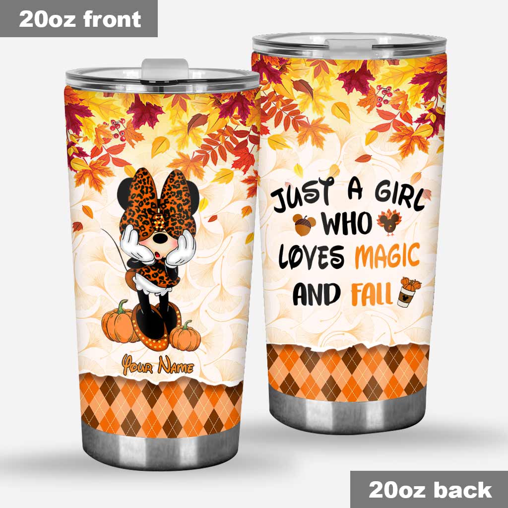 Hello Pumpkin - Personalized Mouse Tumbler