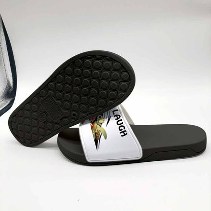 Live Love Laugh - Turtle Slide Sandals
