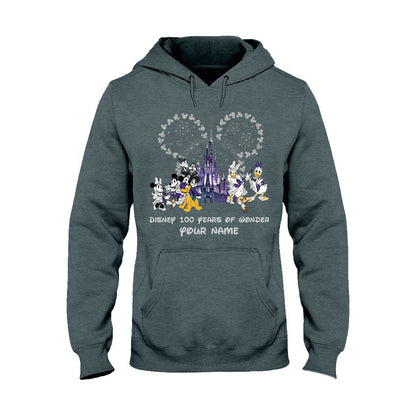 100 Years Of Wonder - Personalized Mouse T-shirt and Hoodie