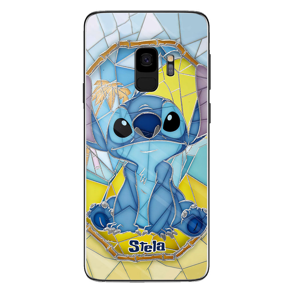 Stained Glass Hawaii - Personalized Ohana Phone case