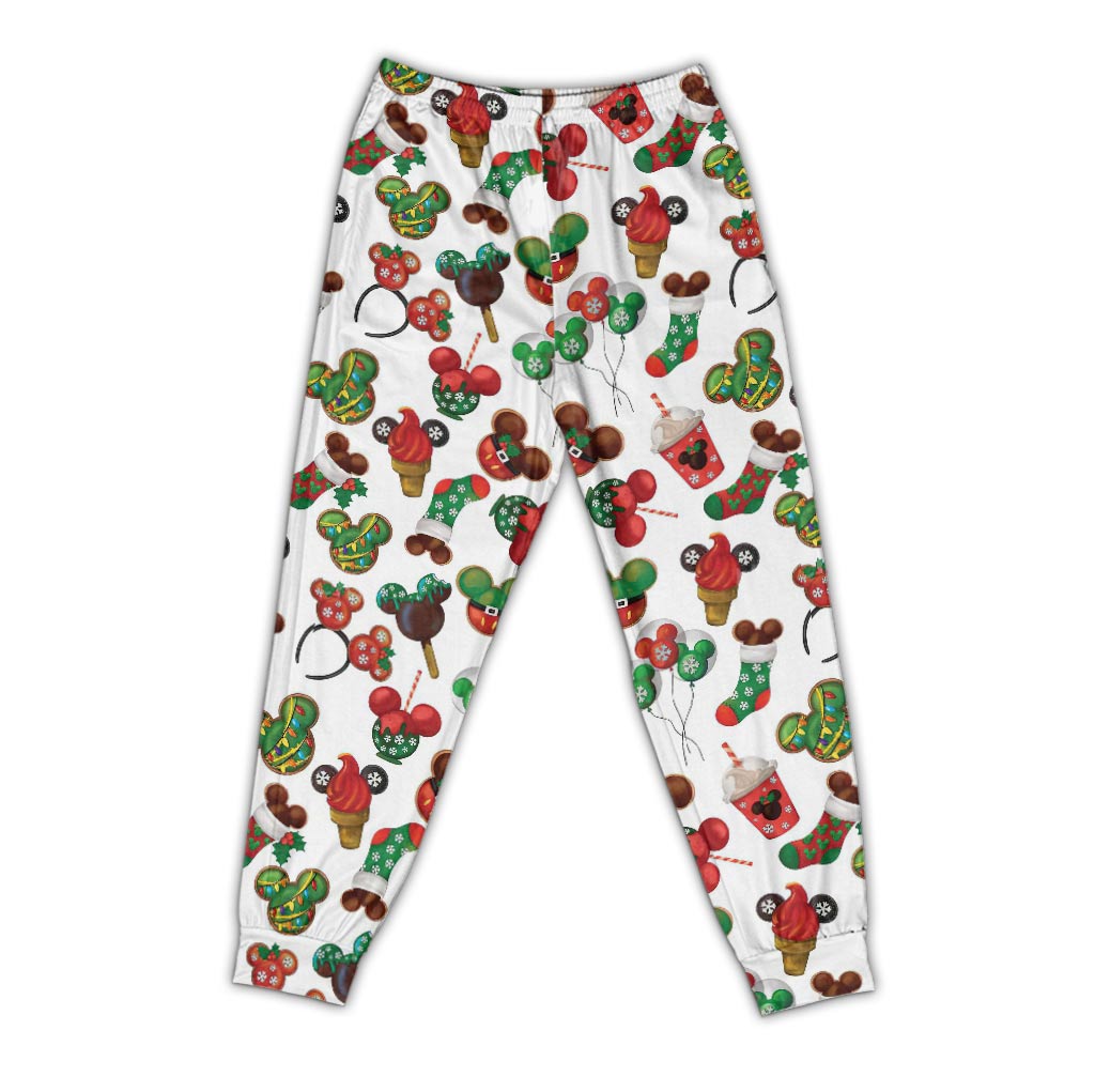 These Are A Few Of My Favorite Things - Personalized Christmas Mouse Pajamas Set