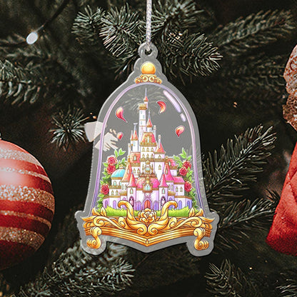 Beast’s Castle - Christmas Mouse Transparent Ornament