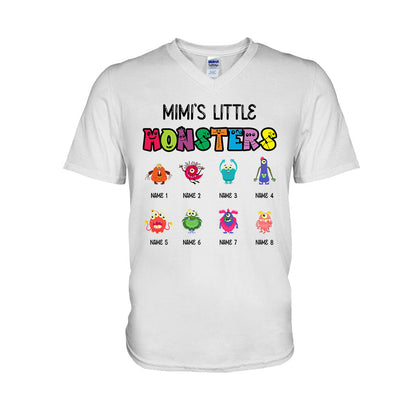 Granma Lil Monsters - Personalized Mother's Day Grandma T-shirt and Hoodie
