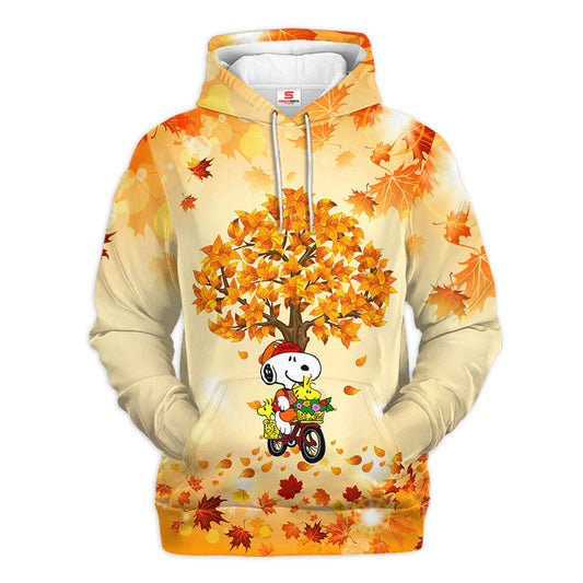 And Woodstock Bicycle Bike Autumn All Over Shirt 0823