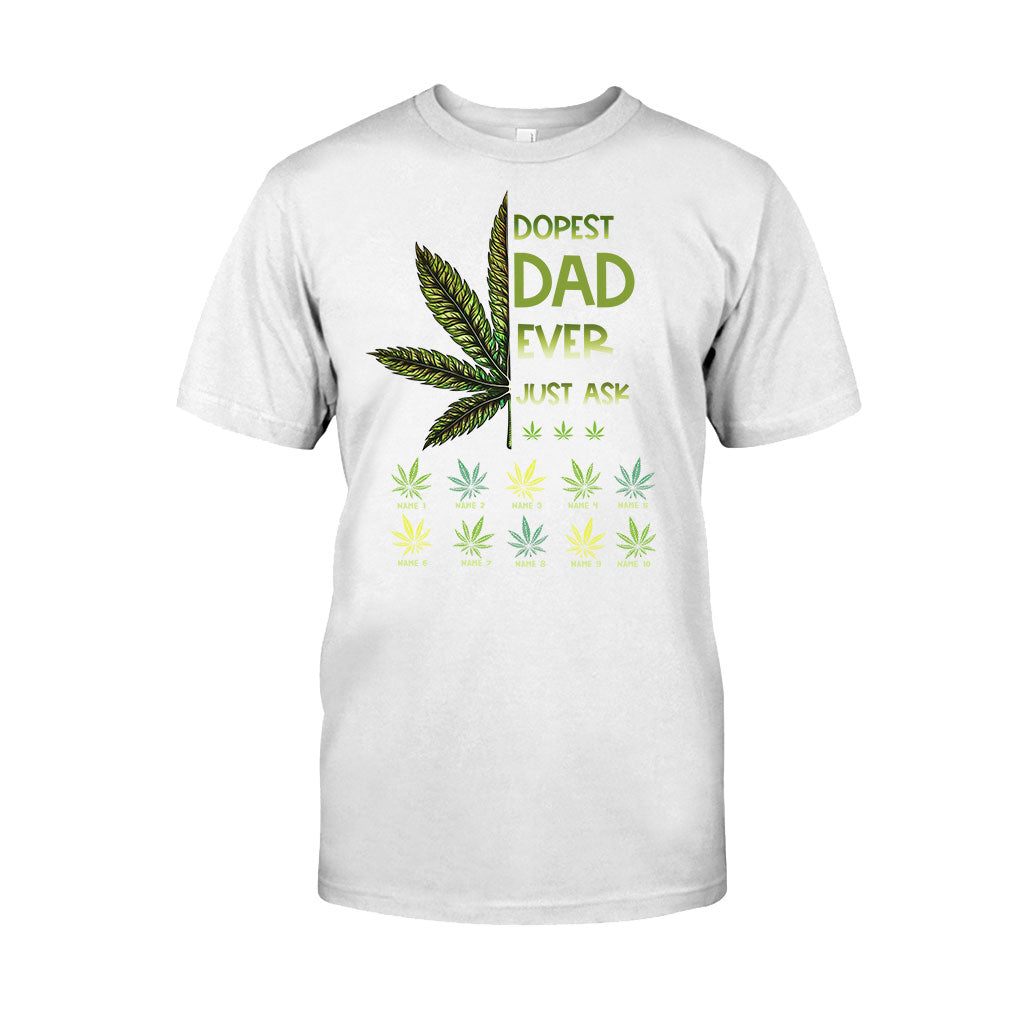 Dopest Dad Ever - Personalized Father's Day T-shirt and Hoodie