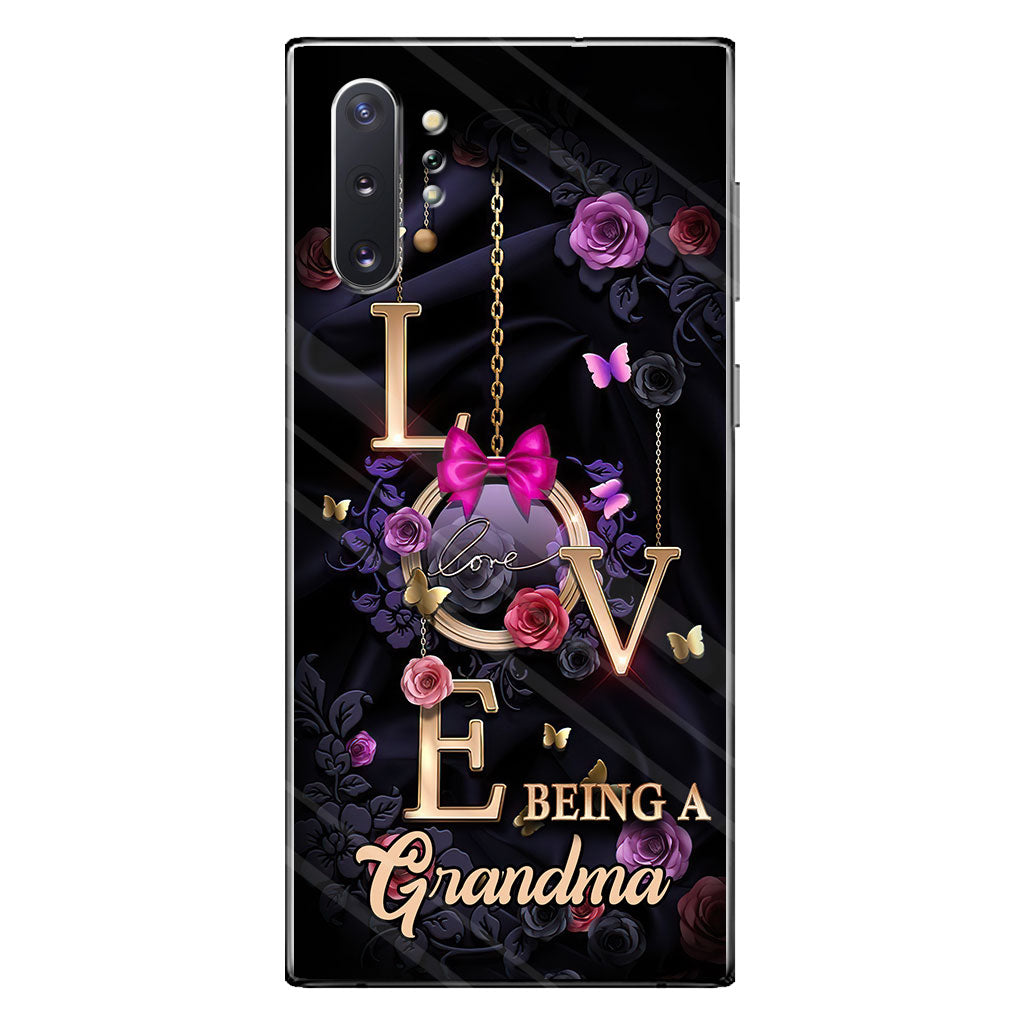 Love Being A Grandma - Personalized Grandma Phone Case