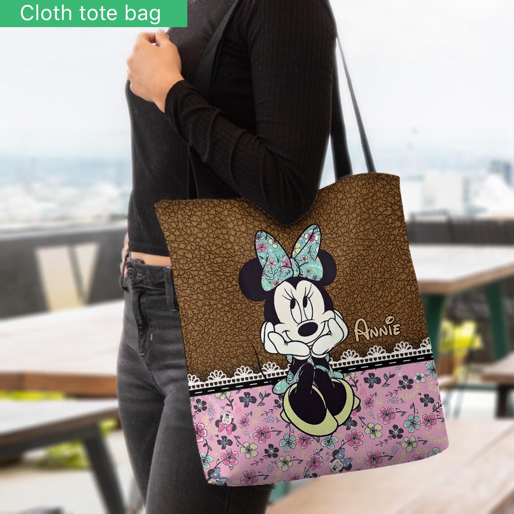 Sweet Mouse Ears - Personalized Mouse Tote Bag