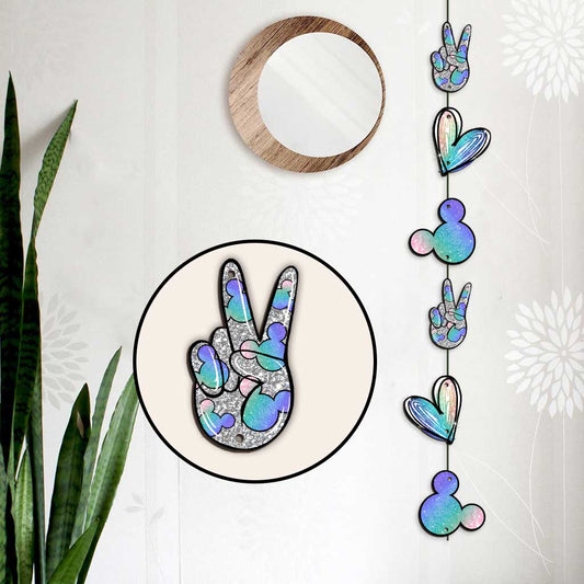 Peace Love Magic - Mouse 6 Pieces Garland