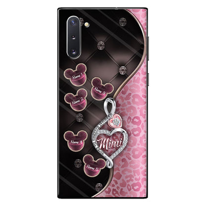 Happiest Grandma On Earth Rose Gold - Personalized Mother's Day Grandma Phone Case