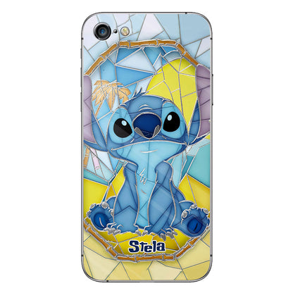 Stained Glass Hawaii - Personalized Ohana Phone case