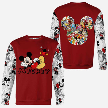 Magic Mickey - Mouse All Over T-shirt and Hoodie 102021