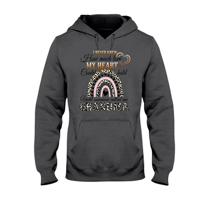 I Never Knew How Much Love My Heart - Personalized Mother's Day Grandma T-shirt and Hoodie