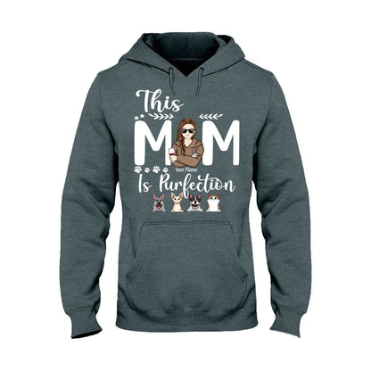 This Mom Is Purfection - Personalized Mother's Day Dog T-shirt and Hoodie