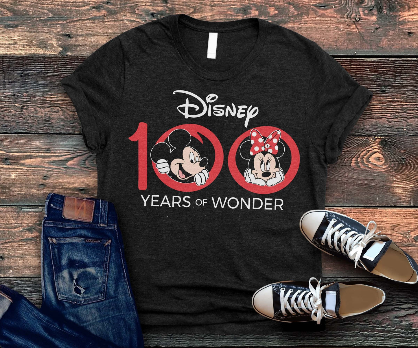 100 Years Anniversary Mouse T-shirt and Hoodie 0523