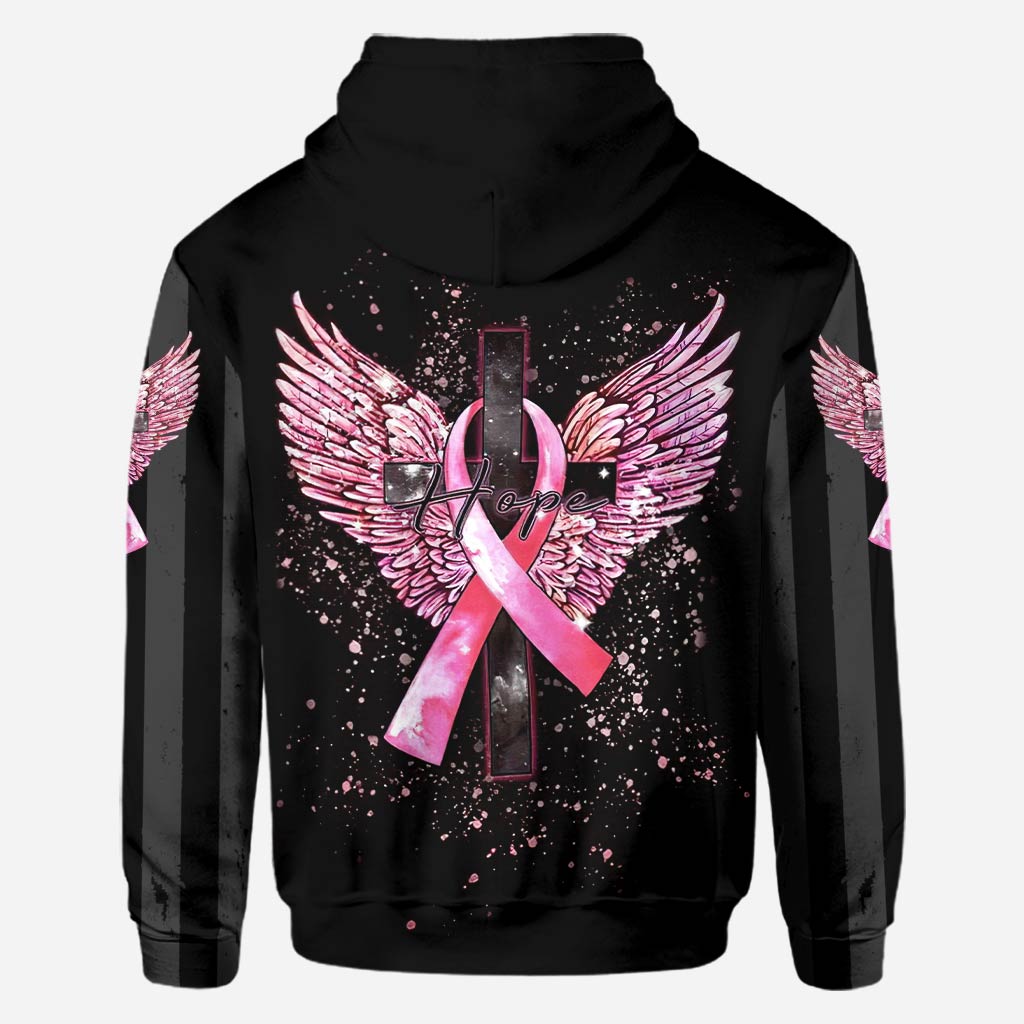 Hope Wings - Breast Cancer Awareness All Over T-shirt and Hoodie 1021
