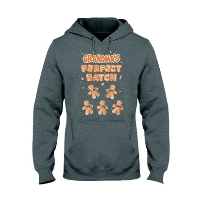 Grandma’s Perfect Batch - Personalized Christmas Grandma T-shirt and Hoodie