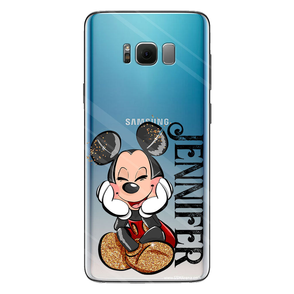 Best Day Ever - Personalized Mouse Clear Phone Case