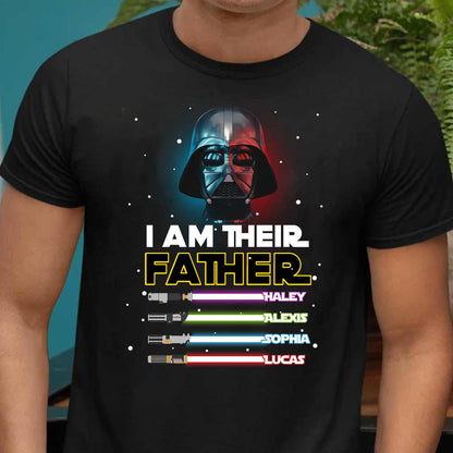 I Am Their Father - Personalized Father's Day Mug And T-shirt and Hoodie