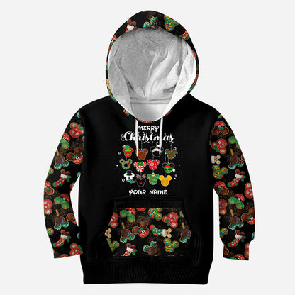 Merry Christmas - Personalized Mouse Hoodie and Leggings