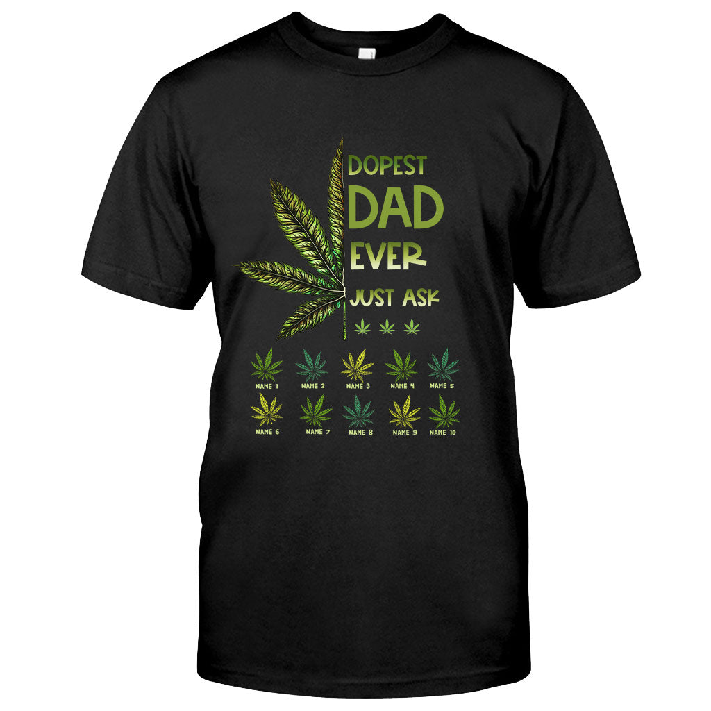 Dopest Dad Ever - Personalized Father's Day T-shirt and Hoodie