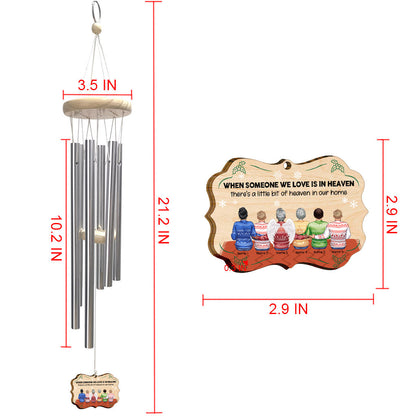 I Am Always With You - Personalized Christmas Family Wind Chime
