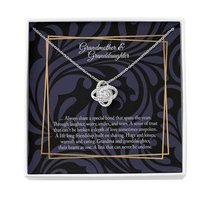 Grandma Sweet Grandma Gift Grandma Gift - Grandma Love Knot Necklace 0921