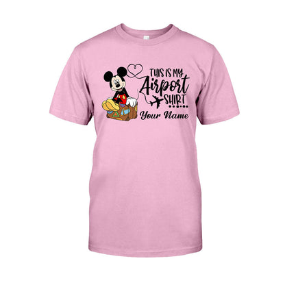 This Is My Airport Shirt - Personalized Mouse T-shirt and Hoodie