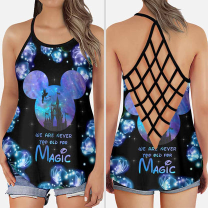 Never Too Old For Magic - Cross Tank Top