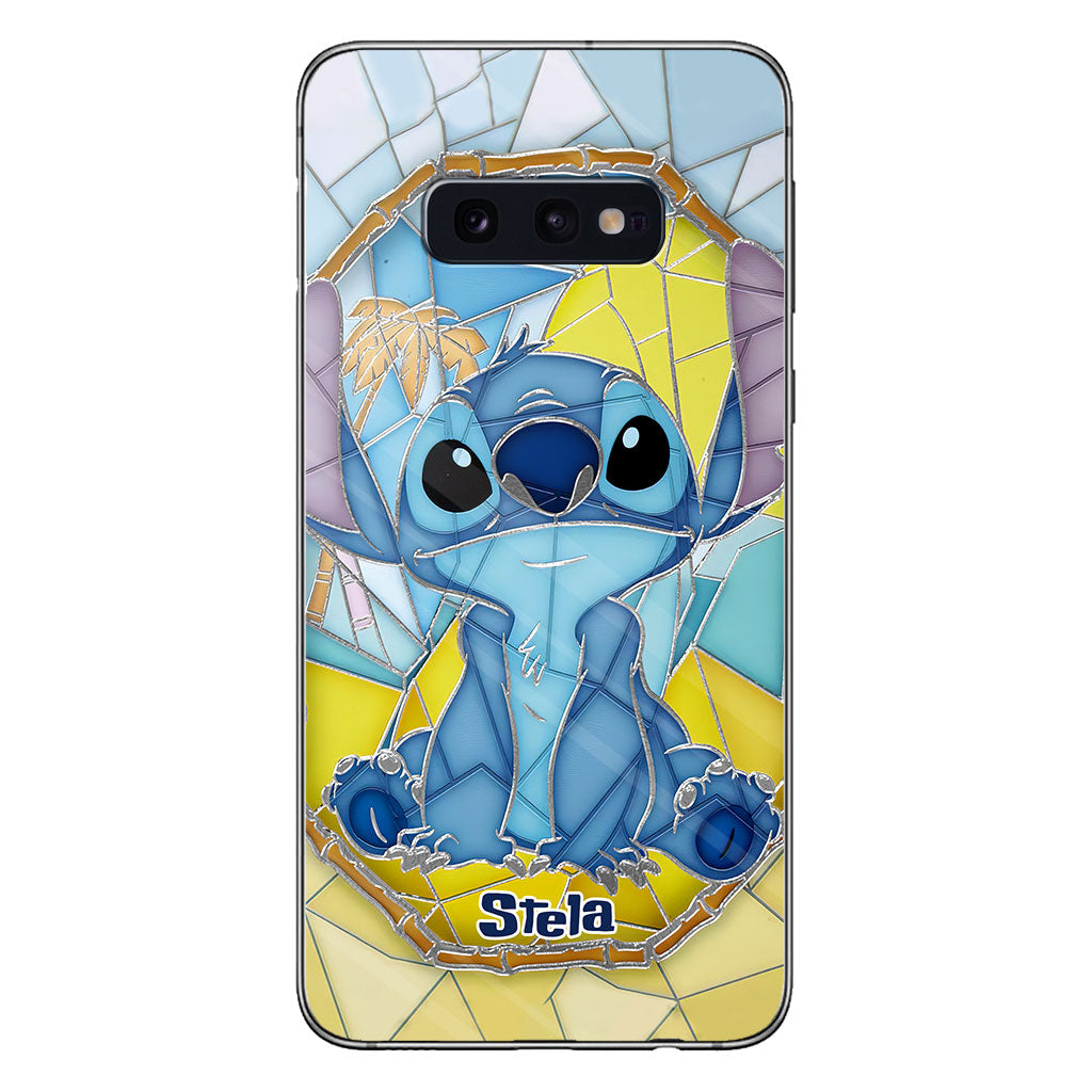 Stained Glass Hawaii - Personalized Ohana Phone case