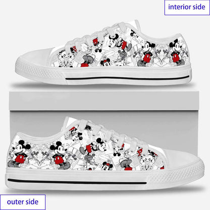 Love Mouse Mouse Low Top Shoes